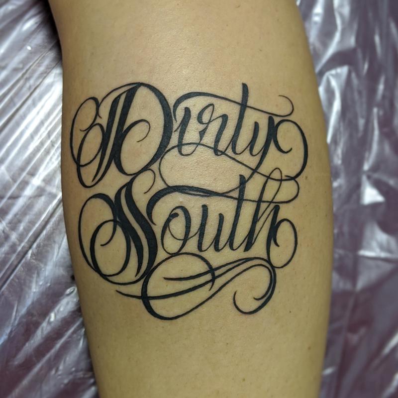 Dirty south tattoo